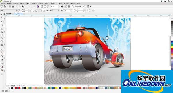 CorelDRAW X8矢量绘图软件截图