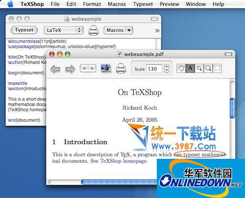 Texshop For Mac截图