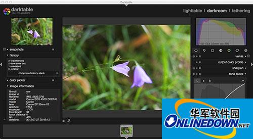 Darktable Mac版截图