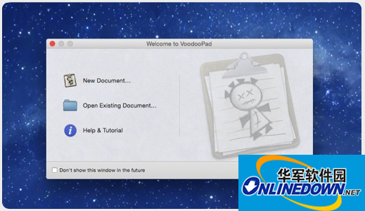 VoodooPad Mac版截图