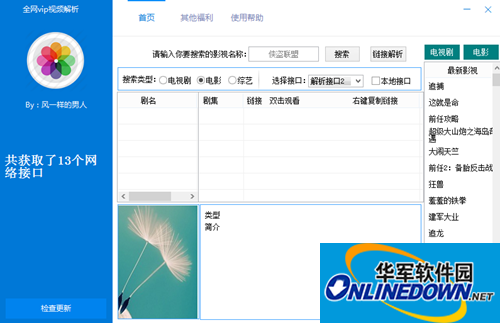 全网视频解析软件截图