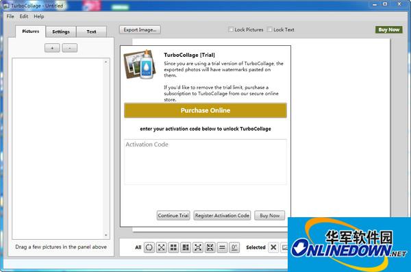 电脑照片拼图软件(TurboCollage)截图
