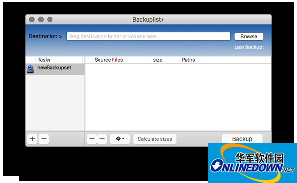 BackupList Mac版截图