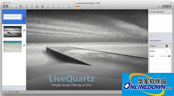 LiveQuartz Photo Edit for mac截图