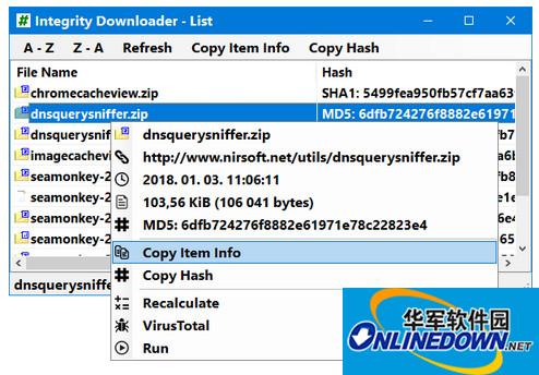 Integrity Downloader(简单下载工具)截图