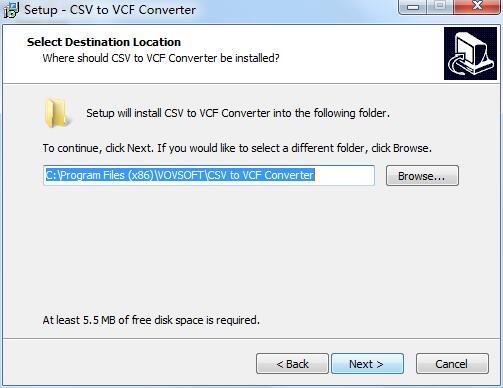 CSV to VCF Converter截图