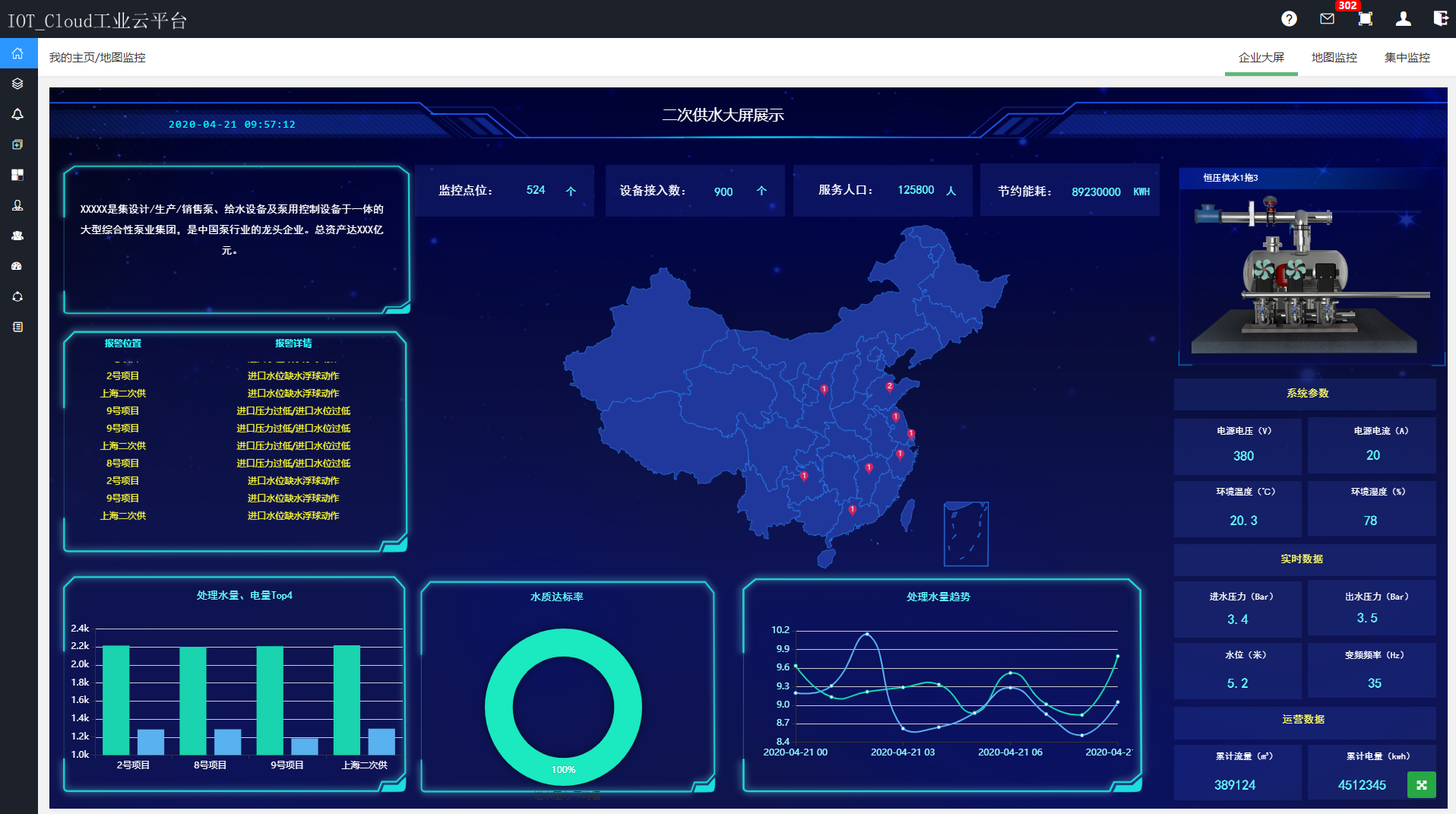 物联网平台软件截图