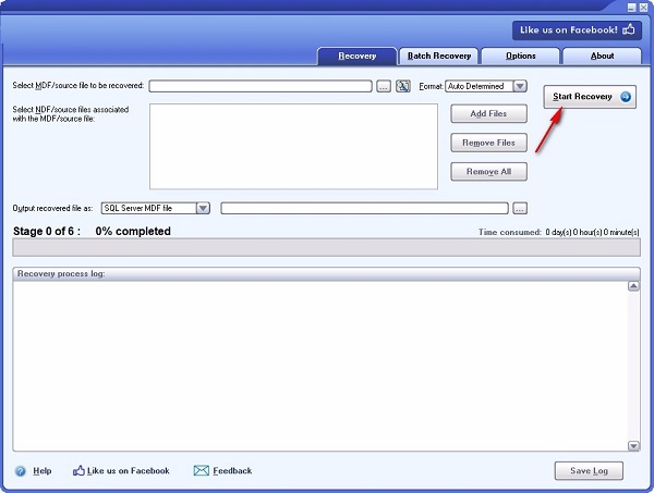 DataNumen SQL Recovery截图