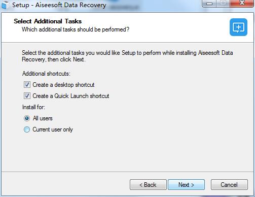 Aiseesoft Data Recovery截图