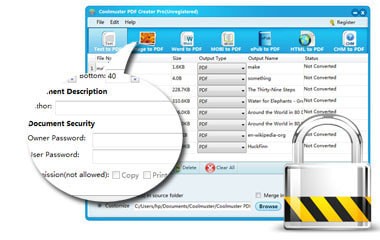 Coolmuster PDF Creator Pro截图