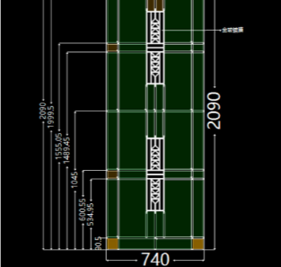 门窗CC格条工具截图