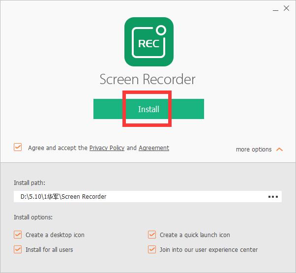 Apeaksoft Screen Recorder截图