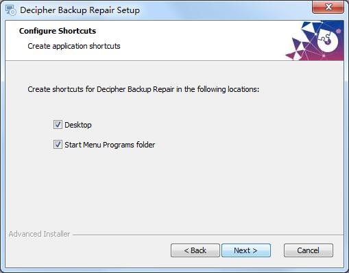 Decipher Backup Repair截图