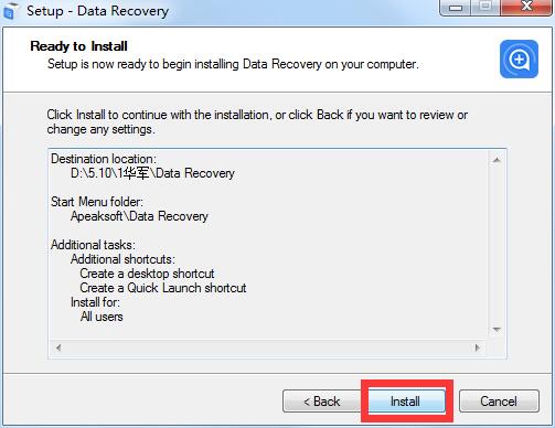 Apeaksoft Data Recovery截图