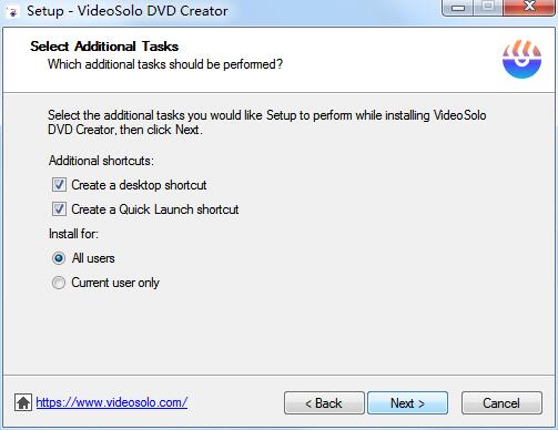 VideoSolo DVD Creator截图