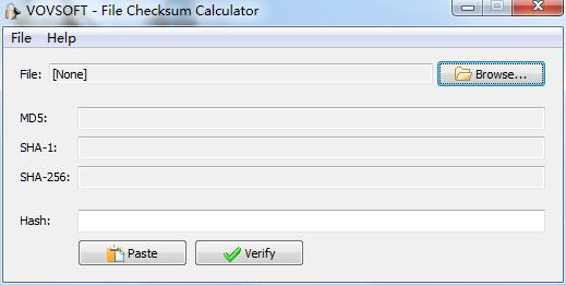 File Checksum Calculator截图