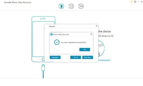 TunesKit iPhone Data Recovery截图