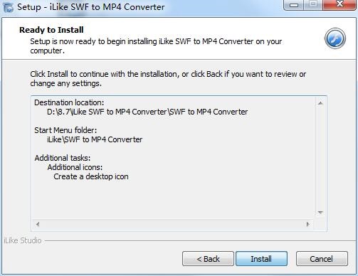 iLike SWF to MP4 Converter截图