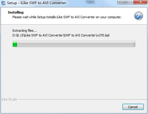 iLike SWF to AVI Converter截图