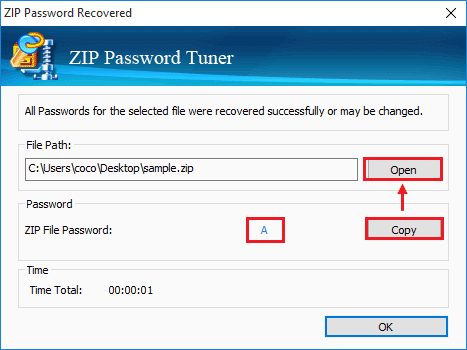 Cocosenor ZIP Password Tuner截图