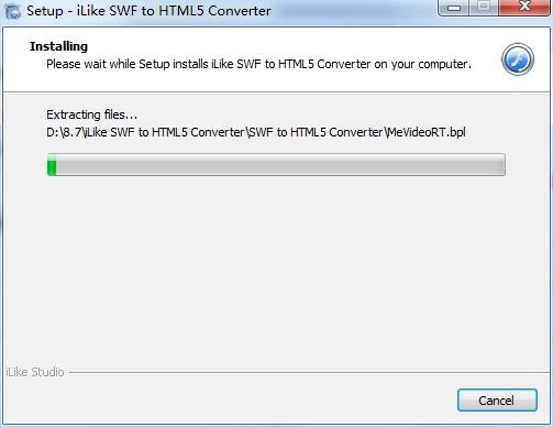 iLike SWF to HTML5 Converter截图