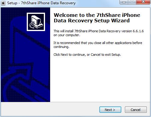 7thShare iPhone Data Recovery截图