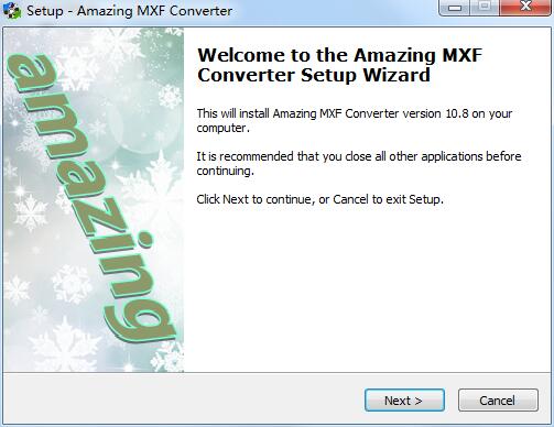 Amazing MXF Converter截图