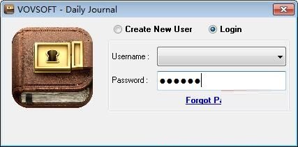 VovSoft Daily Journal截图