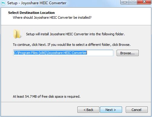 Joyoshare HEIC Converter截图