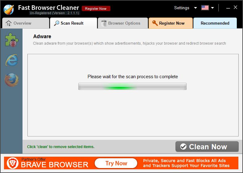 Fast Browser Cleaner截图