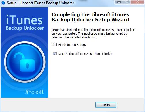 Jihosoft iTunes Backup Unlocker截图