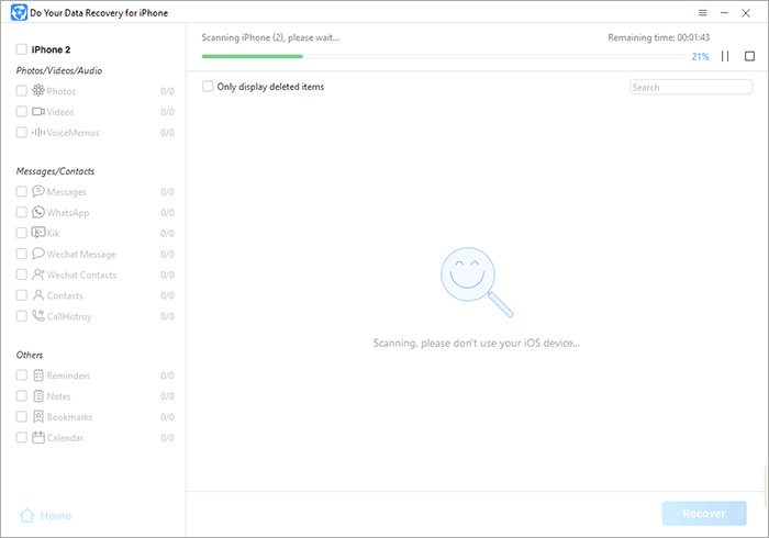 Do Your Data Recovery for iPhone截图