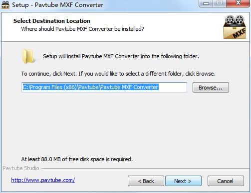 Pavtube MXF Converter截图