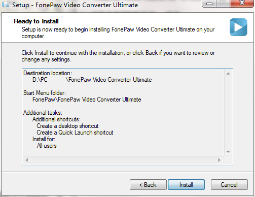 FonePaw Video Converter Ultimate截图