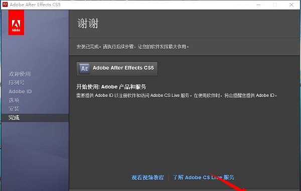 Adobe After Effects CS5截图