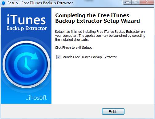 Jihosoft iTunes Backup Extractor截图