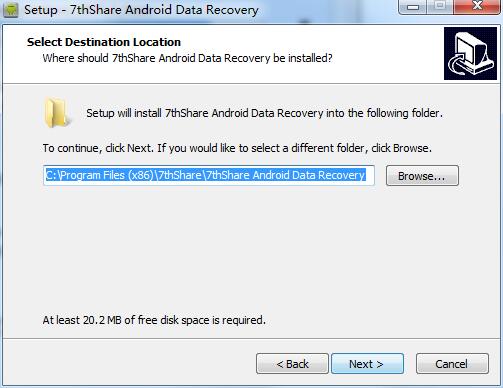 7thShare Android Data Recovery截图