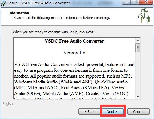 VSDC Free Audio Converter截图