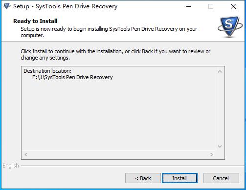 SysTools Pen Drive Recovery截图