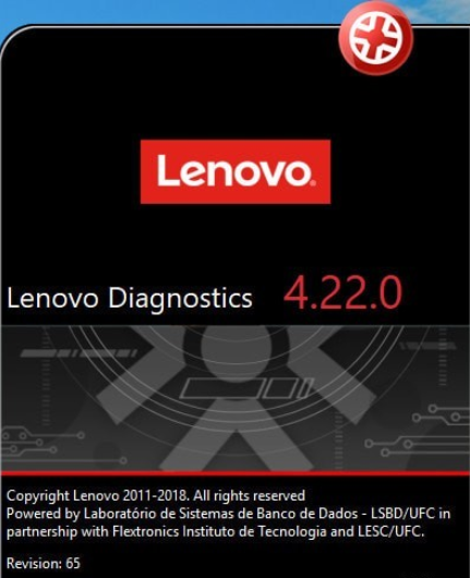 Lenovo Diagnostics截图