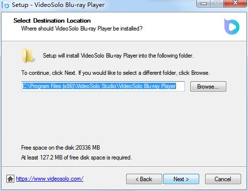 VideoSolo Blu-Ray Player截图