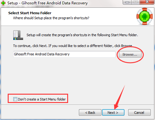 Gihosoft Free Android Data Recovery截图