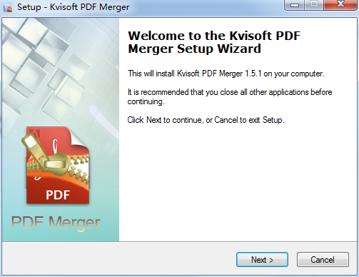 Kvisoft PDF Merger截图