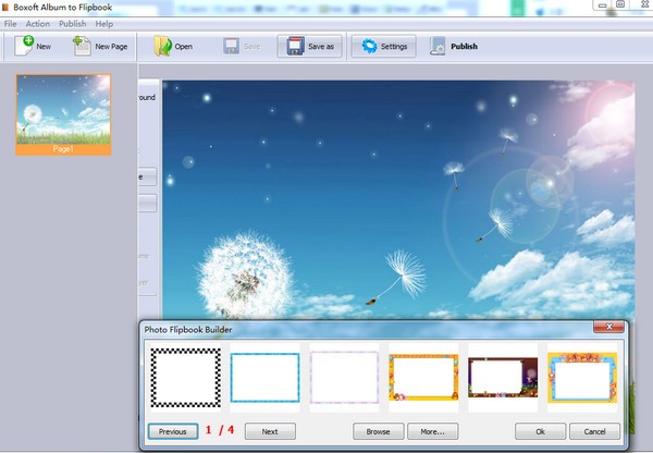 Boxoft Album to Flipbook截图