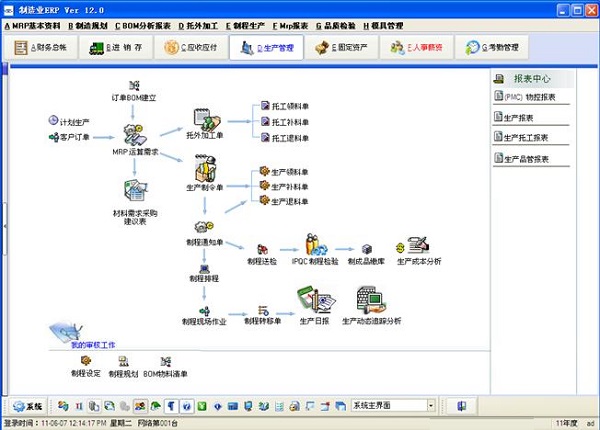 RX ERP软件生产管理系统截图