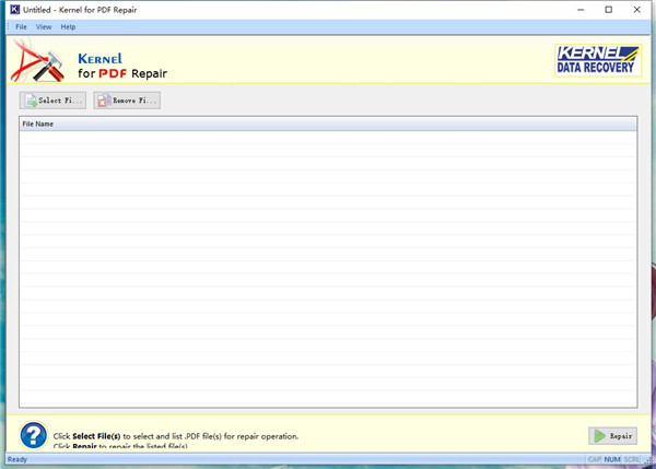 Kernel for PDF Repair截图