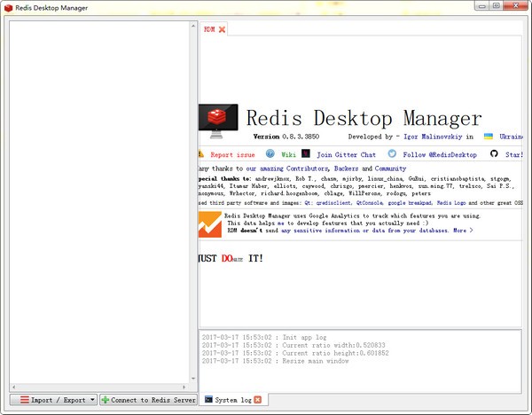 Redis Desktop Manager windows截图