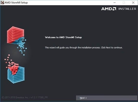 AMD StoreMI截图