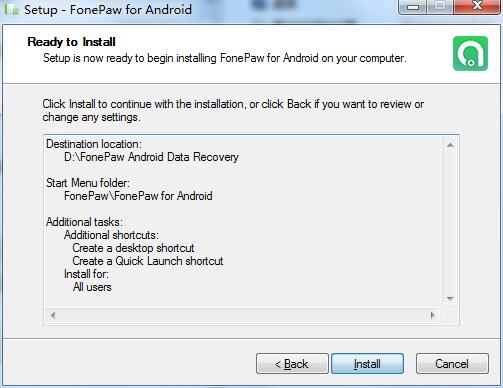 FonePaw Android Data Recovery截图