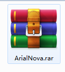 Arial Nova字体截图